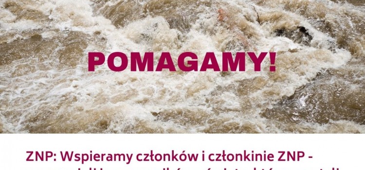 Powódź – wspieramy!